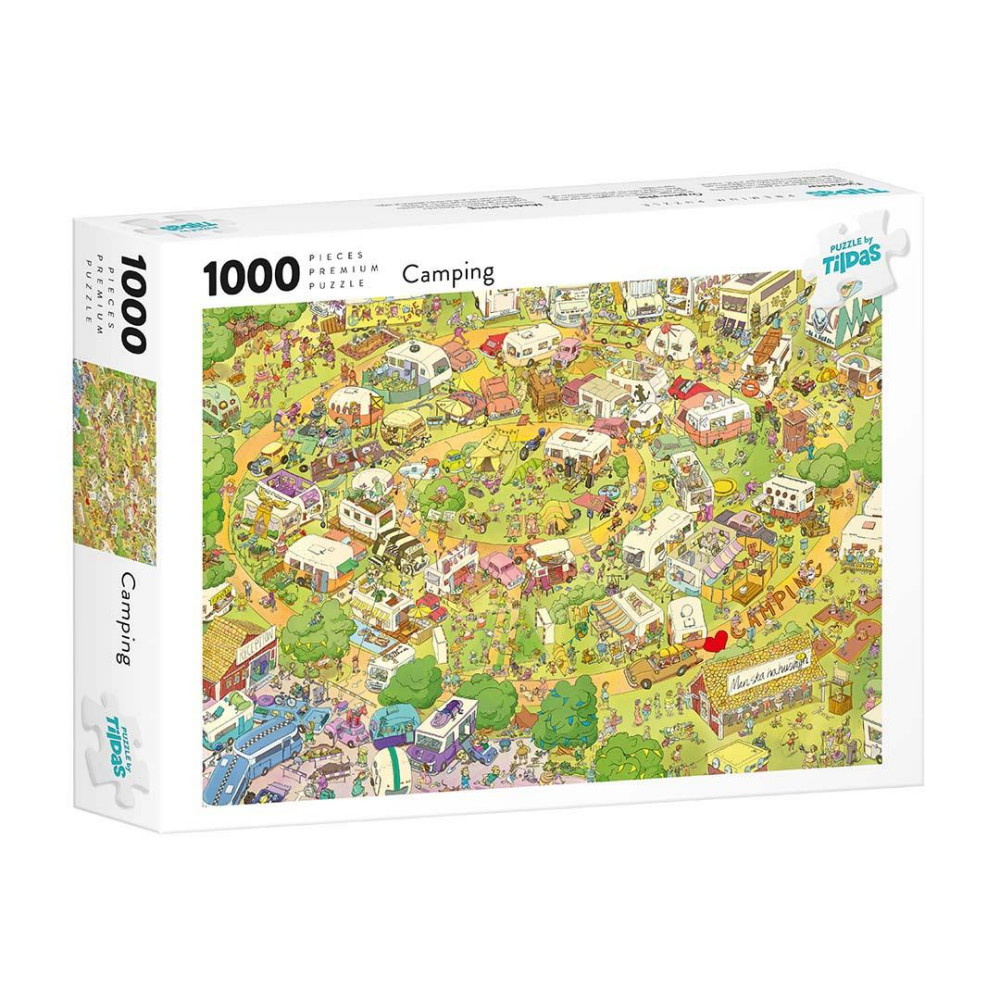 Tildas Pussel: Camping 1000 Bitar
