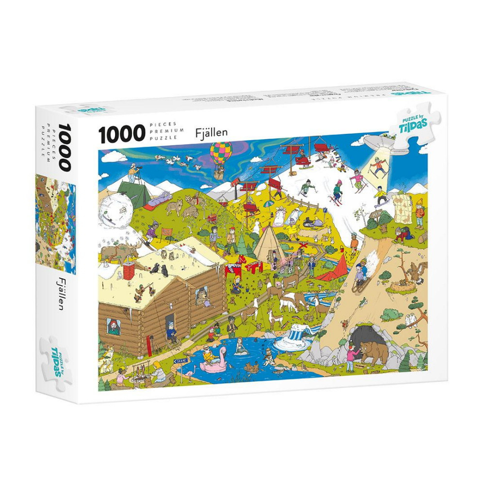 Tildas Pussel: Fjällen 1000 Bitar