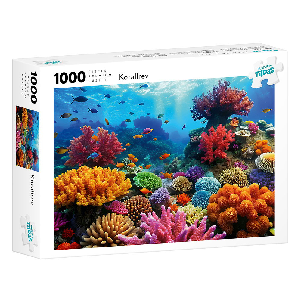 Tildas Pussel: Korallrev 1000 Bitar