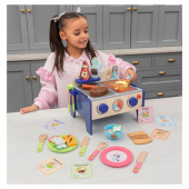 Bluey BBQ & Salad Set i trä Bluey BBQ & Salad Set i trä