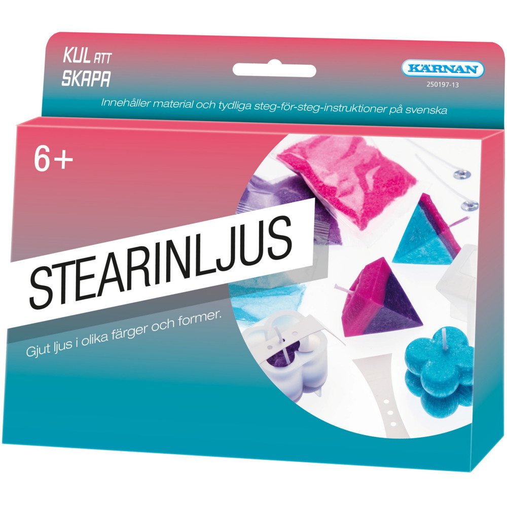 Kul Att Skapa - Gjut Stearinljus