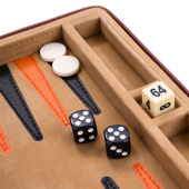 Longfield Backgammon Travel Beige