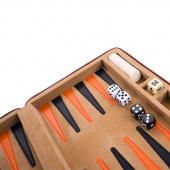 Longfield Backgammon Travel Beige