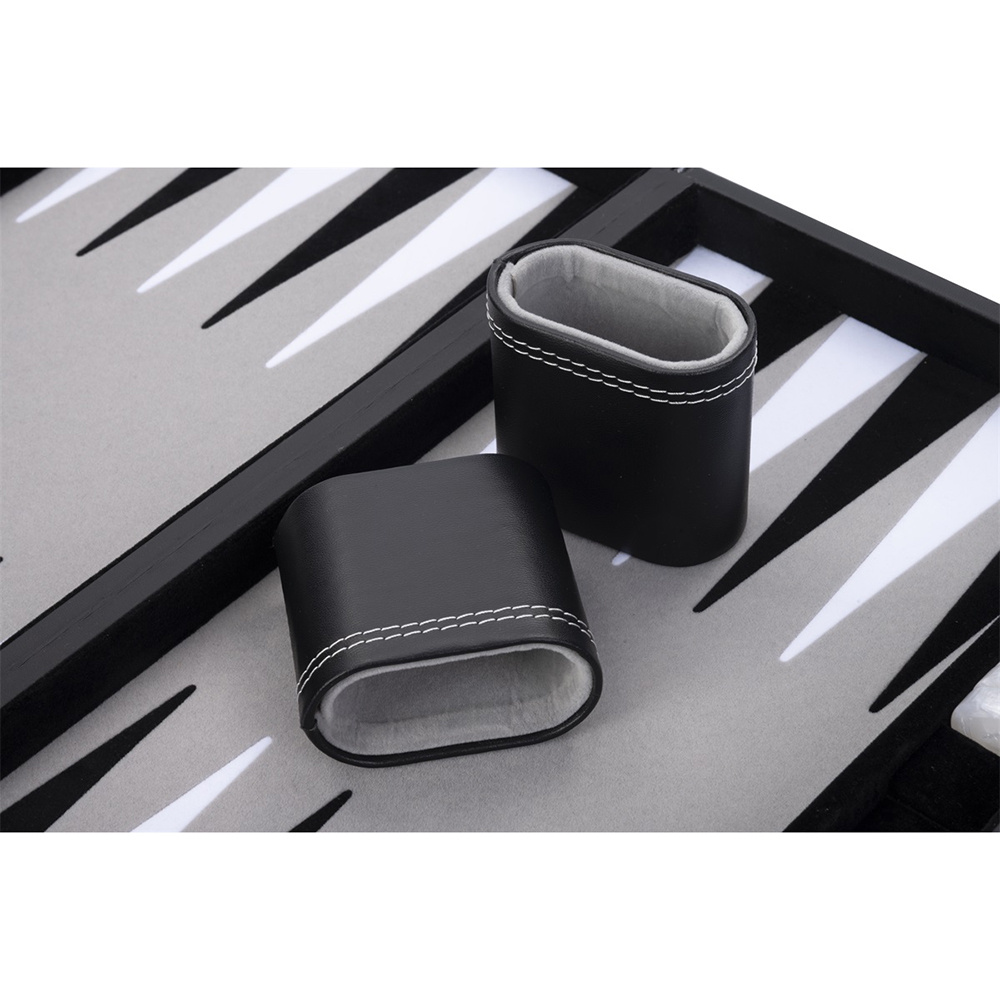 Longfield Backgammon Medium Grey