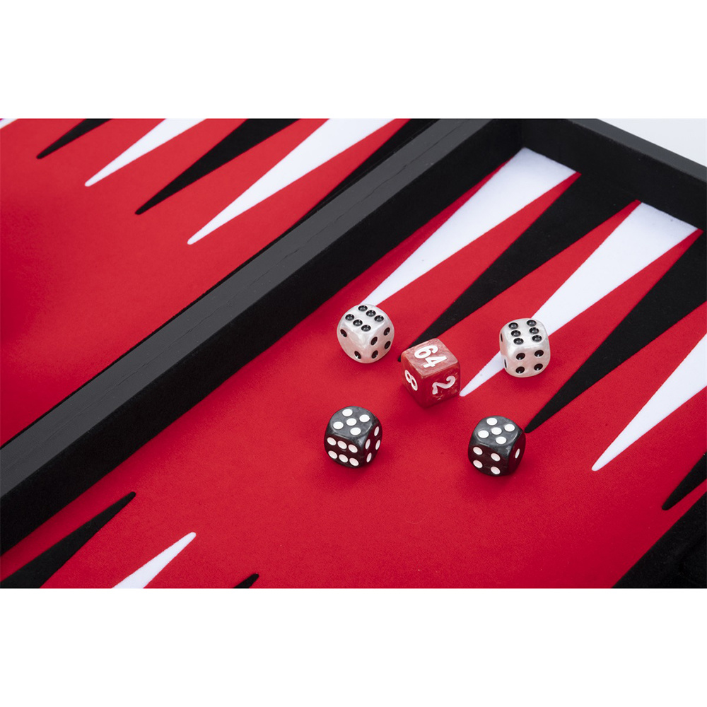 Longfield Backgammon Medium Red