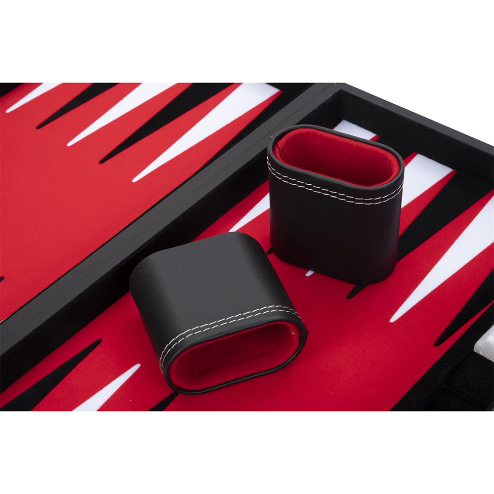 Longfield Backgammon Medium Red