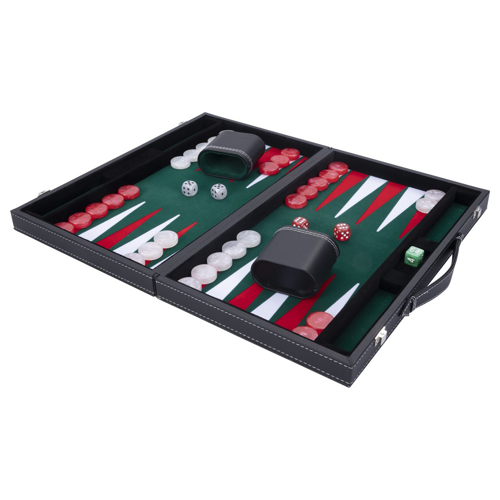 Longfield Backgammon Large Green
