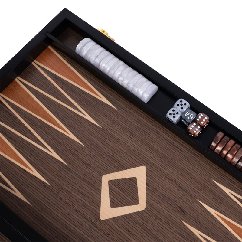 Longfield Backgammon Medium Walnut