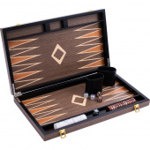 Longfield Backgammon Large Walnut Longfield Backgammon Large Walnut