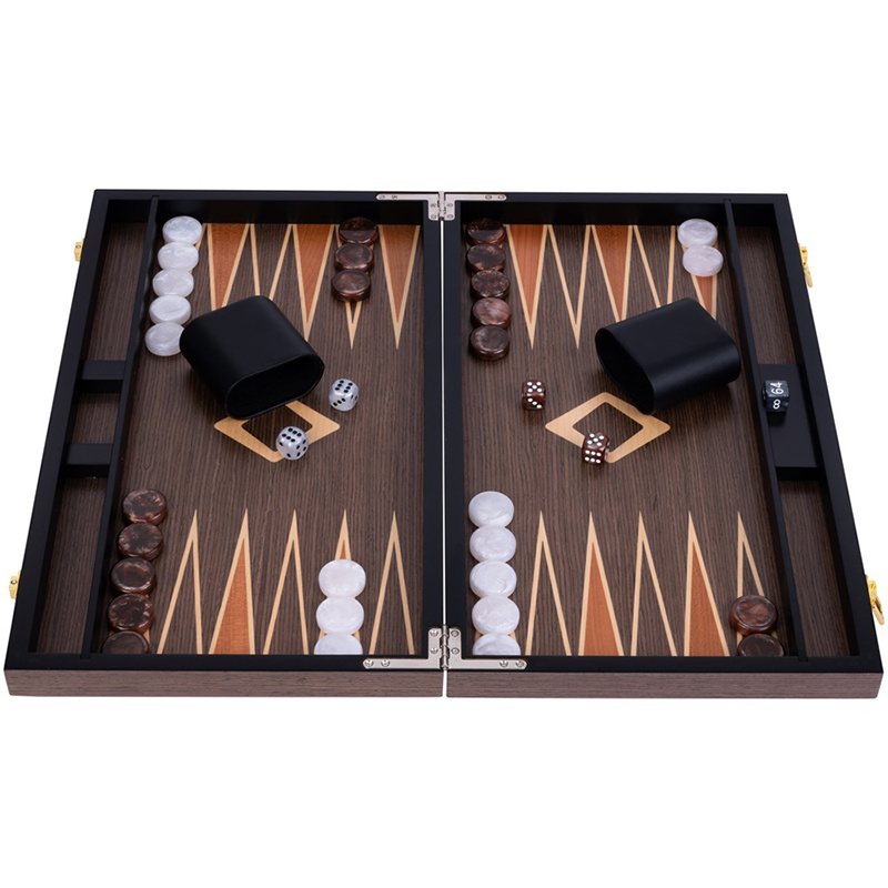 Longfield Backgammon Large Walnut