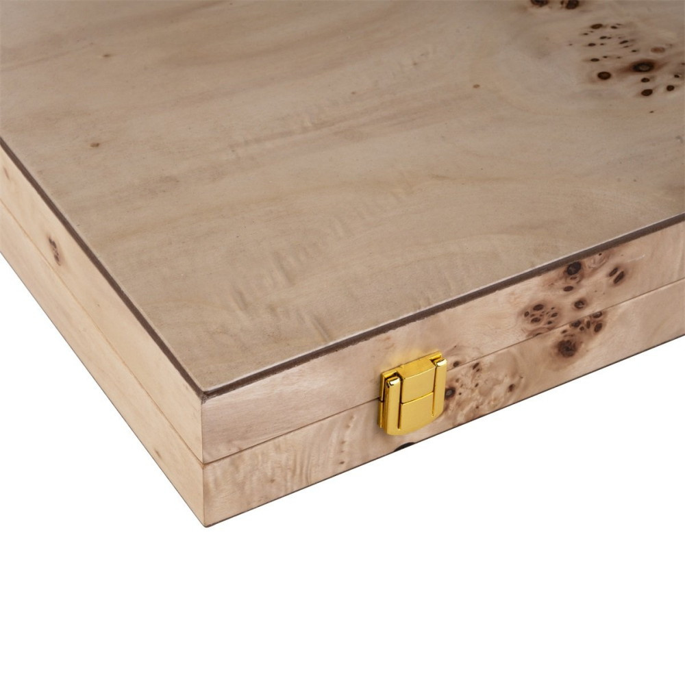 Engelhart Backgammon Medium Ligth Walnoot