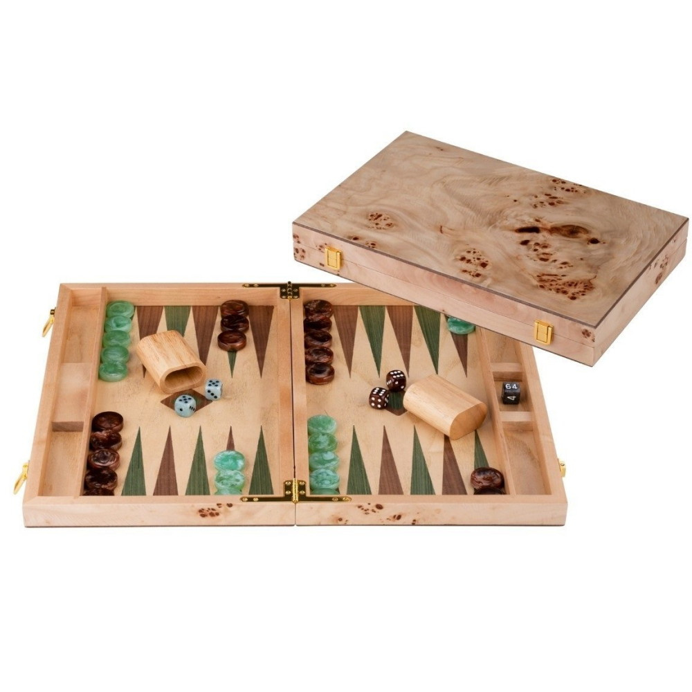 Engelhart Backgammon Large Ligth Walnoot