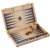 Engelhart Backgammon Medium Blå & Brun Engelhart Backgammon Medium Blå & Brun