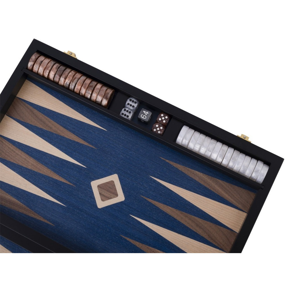 Engelhart Backgammon Medium Blå