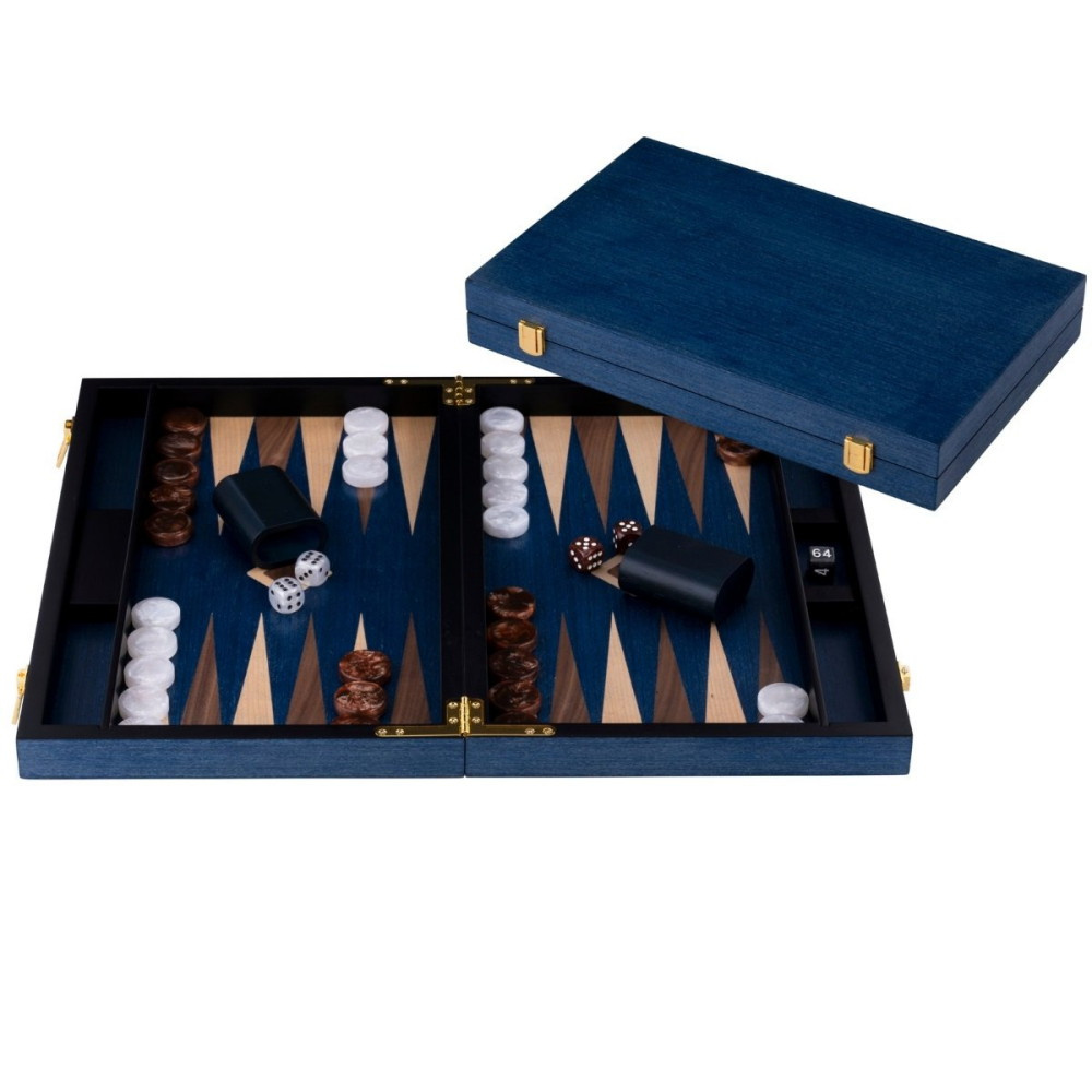 Engelhart Backgammon Large Blå