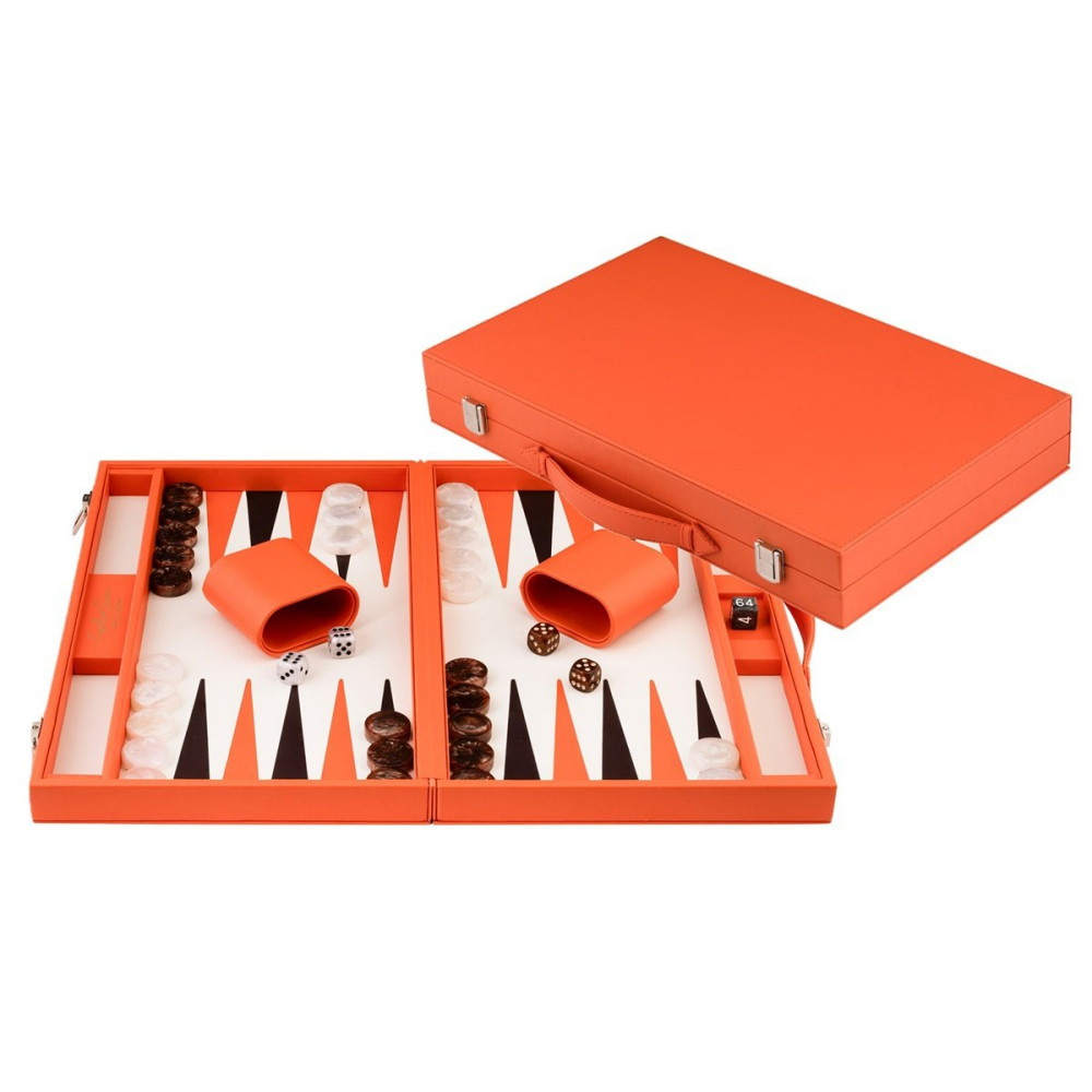 Engelhart Backgammon Large Orange