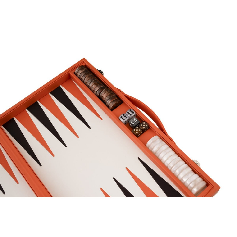 Engelhart Backgammon Large Orange