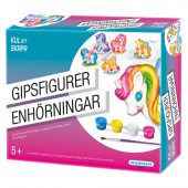 Kul Att Skapa - Gipsfigurer Enhörningar Kul Att Skapa - Gipsfigurer Enhörningar
