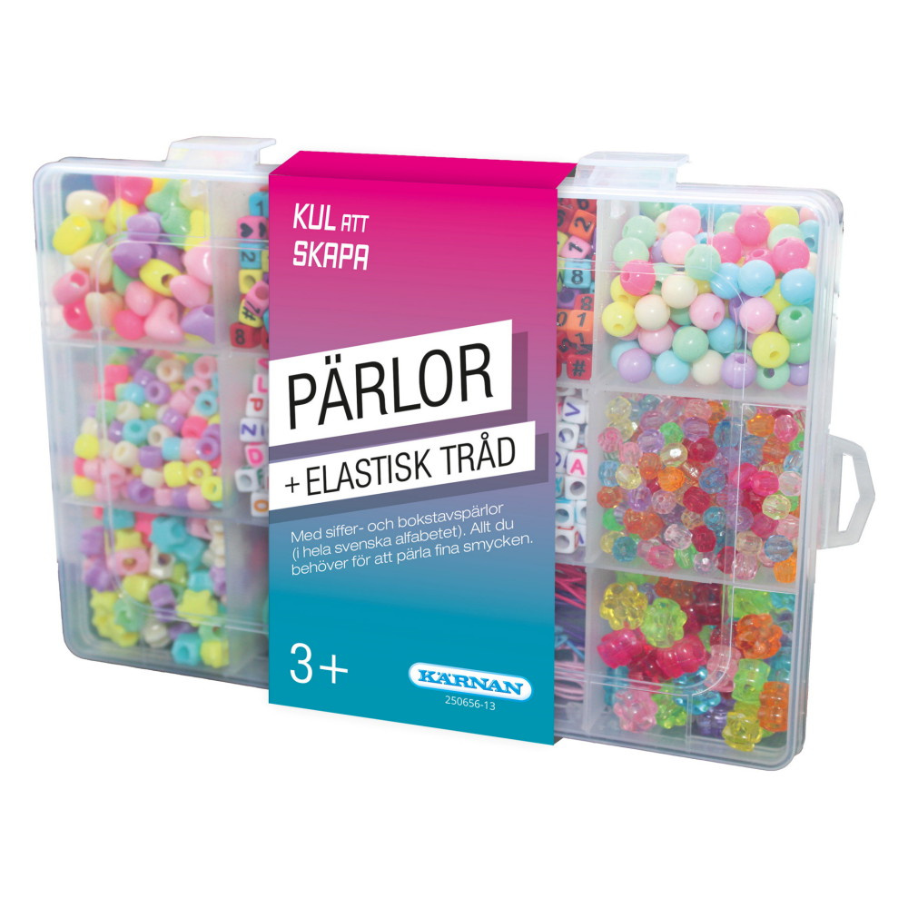 Kul Att Skapa - Pärlor I Förvaringsask