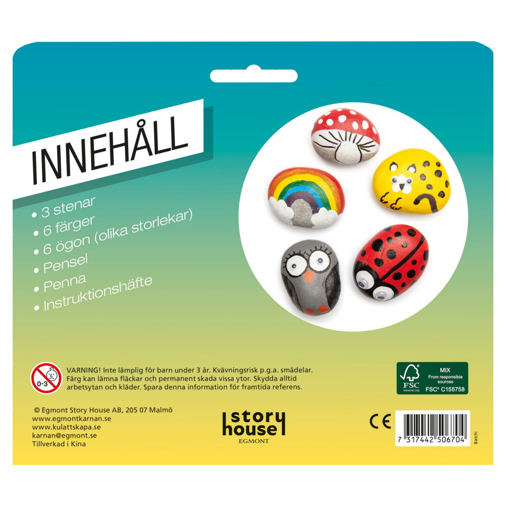 Kul Att Skapa - Stenmålning