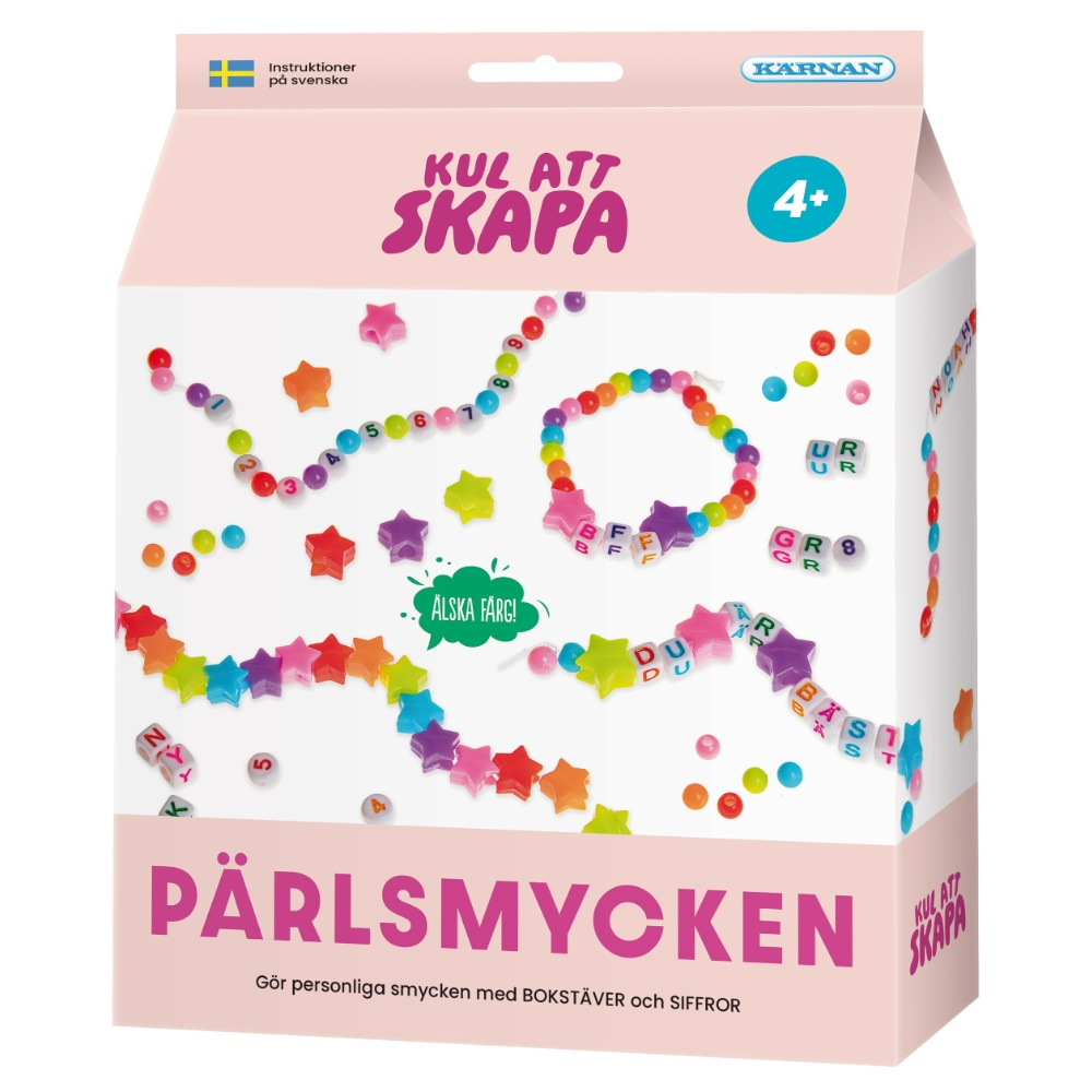 Kul att skapa - Pärlsmycken Bokstäver och siffror