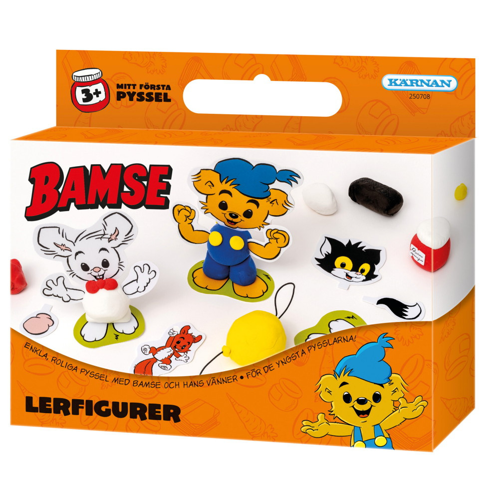 Bamse - Skapa lerfigurer