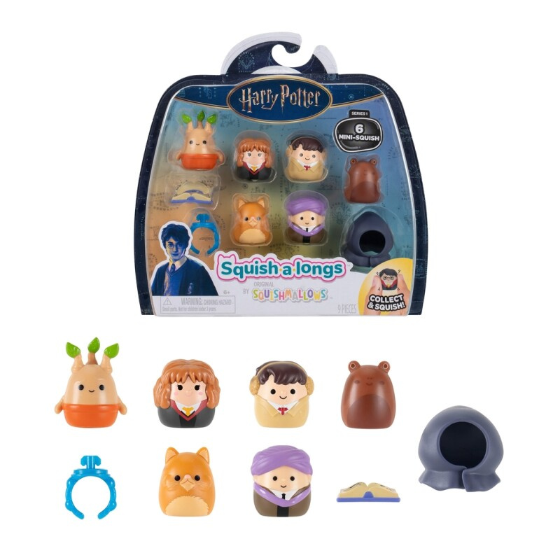 Squish-a-longs Harry Potter 6 st pack 1