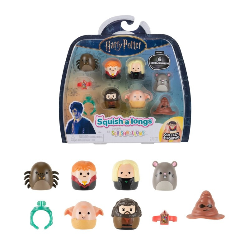 Squish-a-longs Harry Potter 6 st pack 2