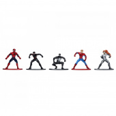 Marvel Spider-Man Multipack Nano Metallfigurer Marvel Spider-Man Multipack Nano Metallfigurer