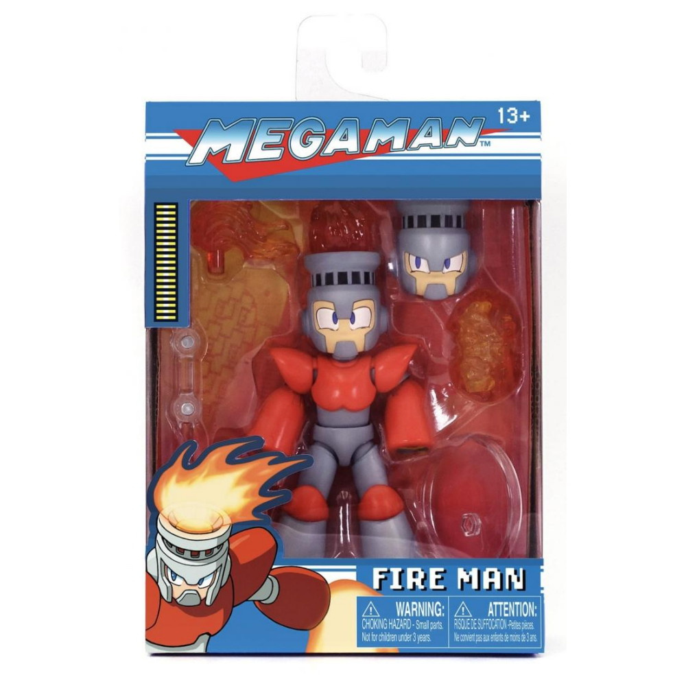 Jada Toys - Mega Man Fire Man Figur 4,5