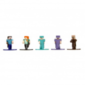 Jada Toys - Minecraft Multipack Nano Metall Figurer Jada Toys - Minecraft Multipack Nano Metall Figurer