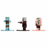Jada Toys - Minecraft Multipack Nano Metall Figurer Jada Toys - Minecraft Multipack Nano Metall Figurer