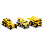 CAT Metal Fordon 3-pack Mixer & Dumper & Grader CAT Metal Fordon 3-pack Mixer & Dumper & Grader