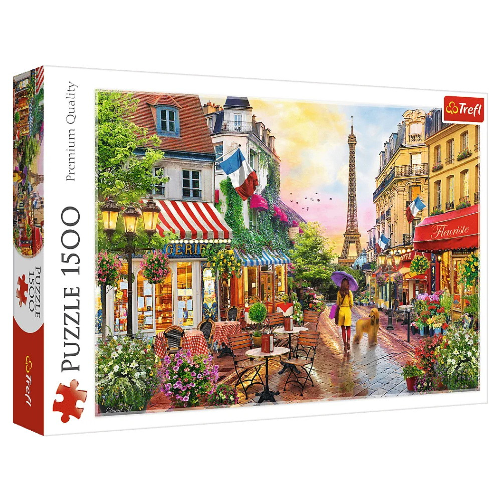 Trefl Pussel Charming Paris 1500 Bitar