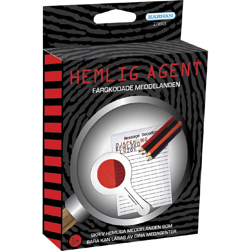 Hemlig Agent - Färgkodade Meddelanden
