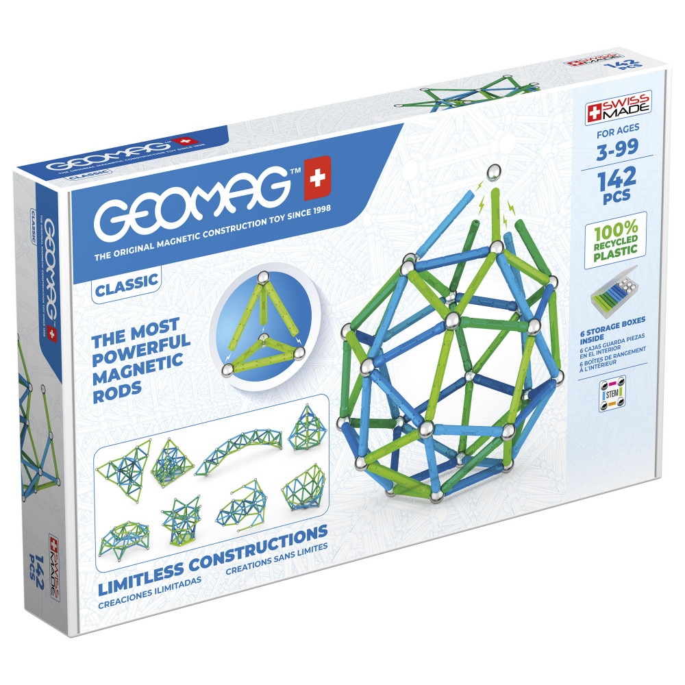 Geomag Classic Recycled 142 Bitar