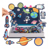 Magnetbok - Rymden Magnetbok - Rymden