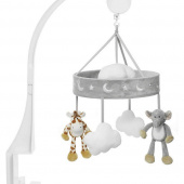 Teddykompaniet - Diinglisar Wild, Mobil, Elefant & Giraff Teddykompaniet - Diinglisar Wild, Mobil, Elefant & Giraff