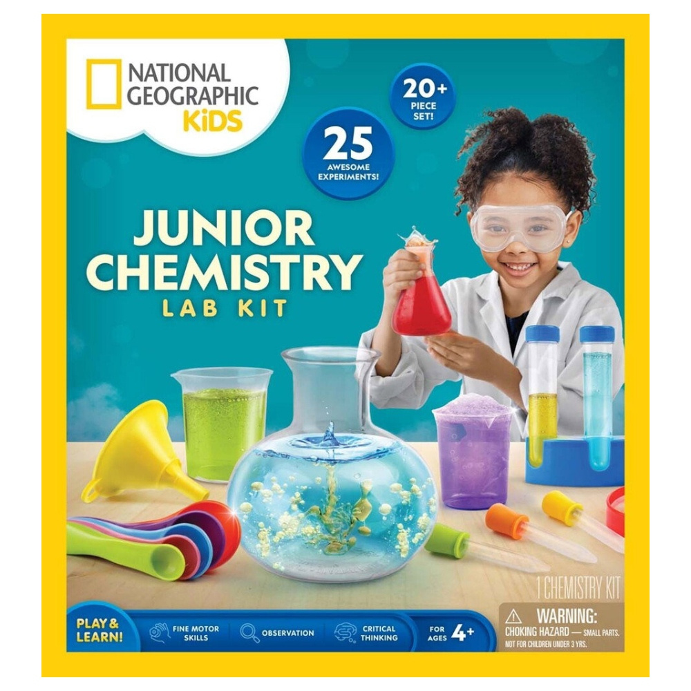 National Geographic Kemilabb kit Junior 4 år