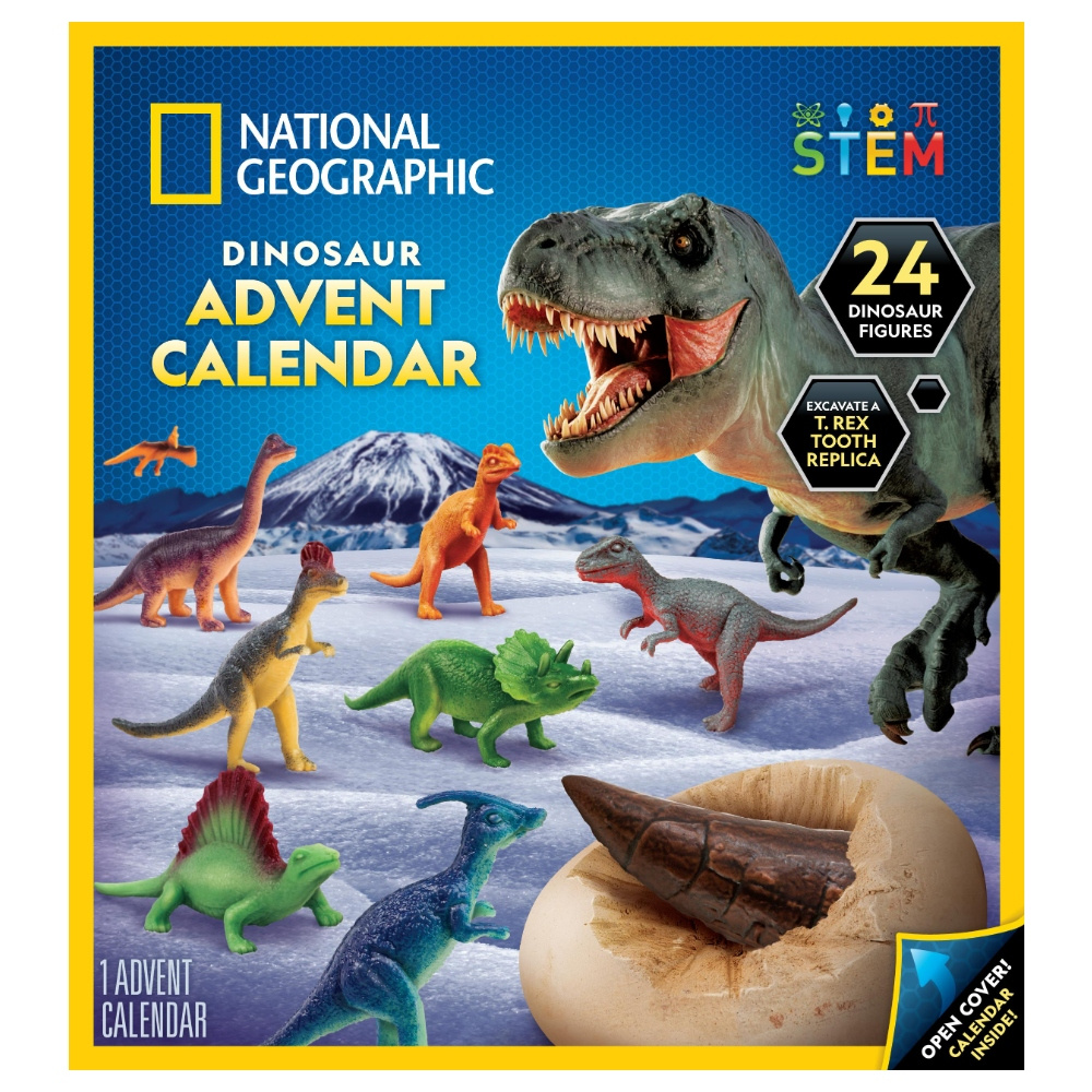 National Geographic Dinosaur Advents Kalender 2026