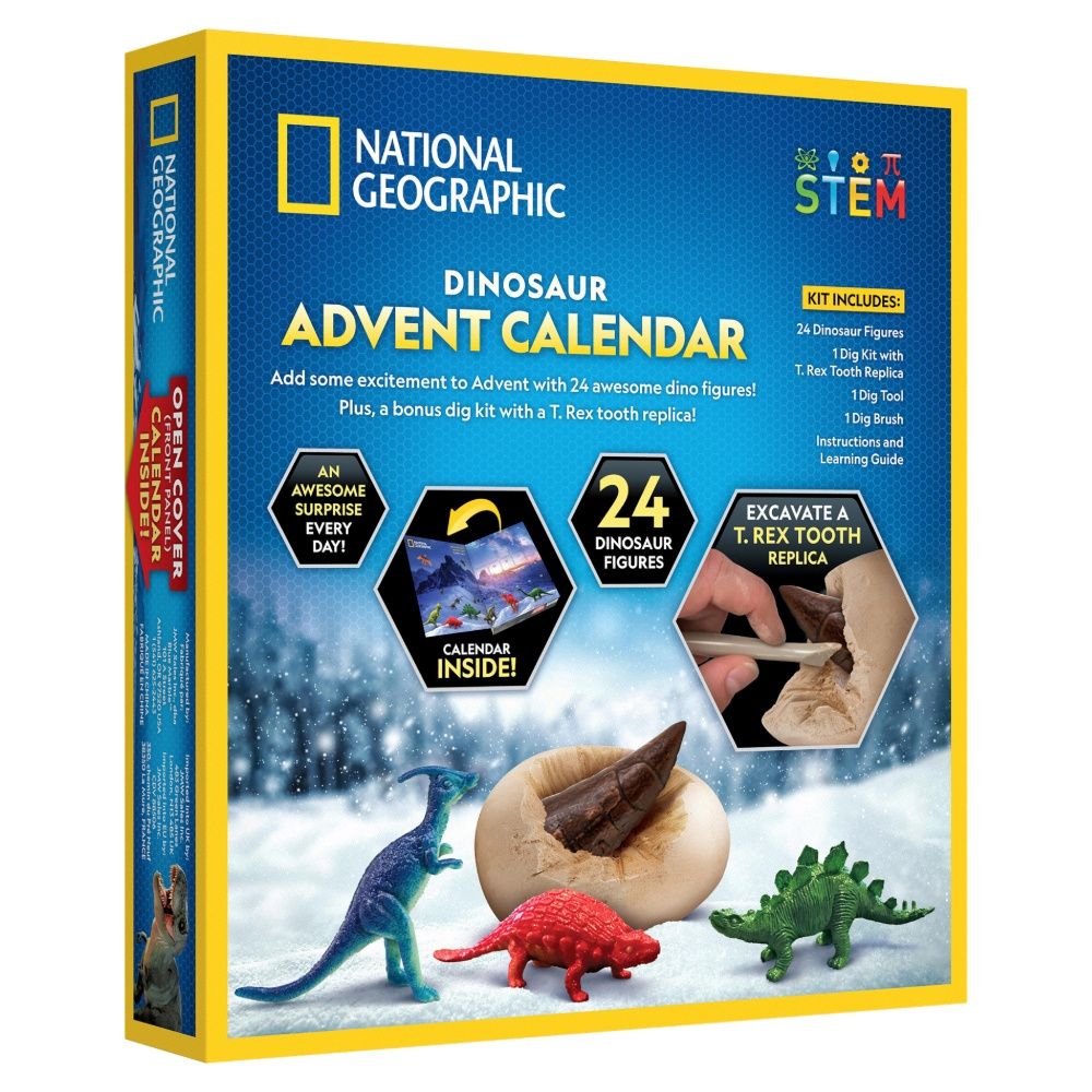 National Geographic Dinosaur Advents Kalender 2026