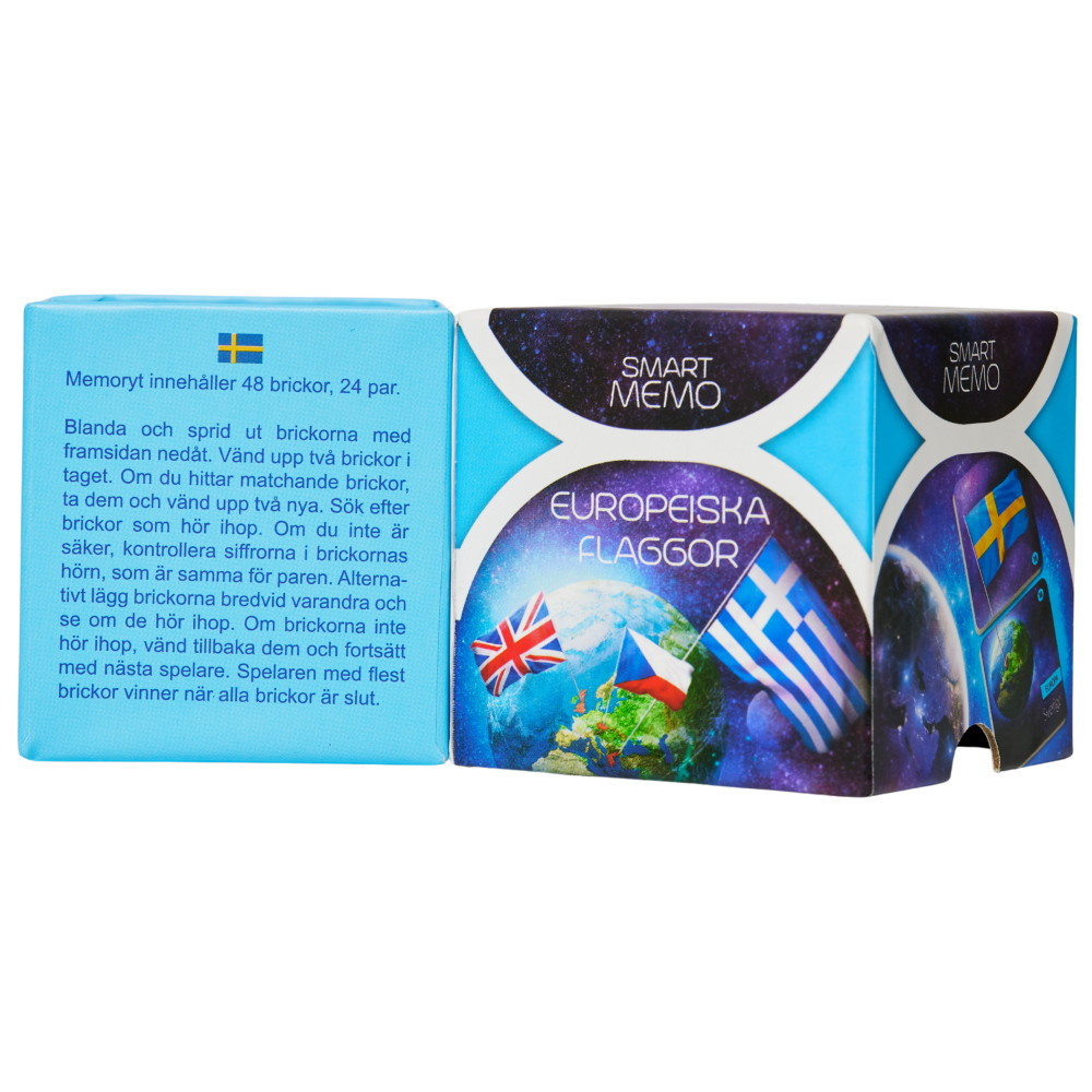 Smart Memo: Europeiska Flaggor