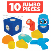 Blockaroo Plane 10 delar Blockaroo Plane 10 delar