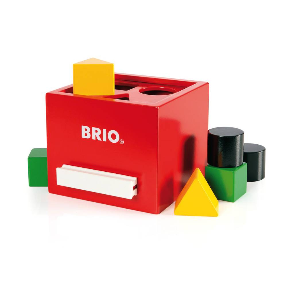 Brio - Plocklåda Röd