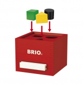 Brio - Plocklåda Röd