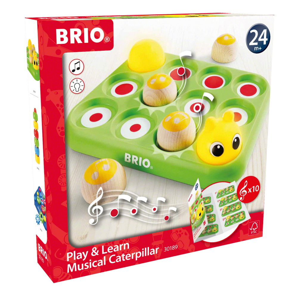 Lek och lär Musikalisk larv