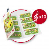 Lek och lär Musikalisk larv Lek och lär Musikalisk larv