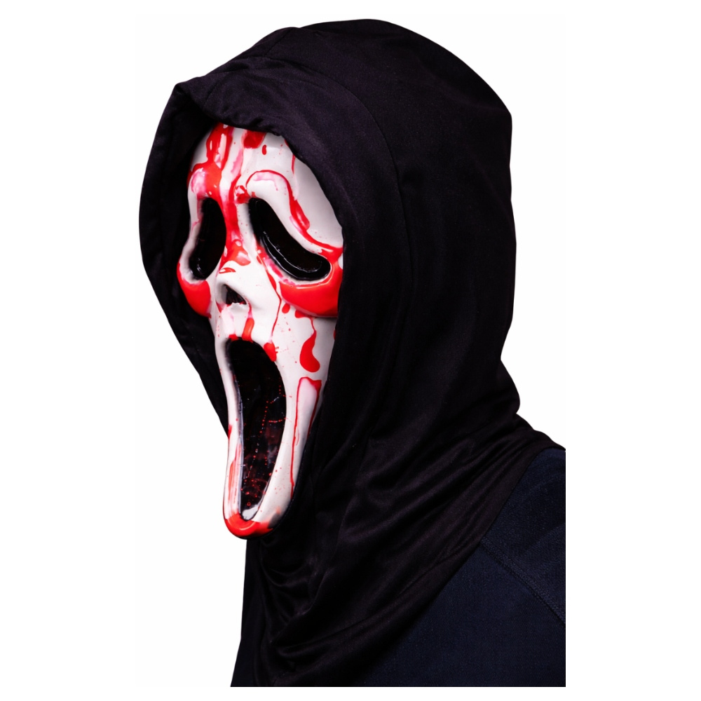 Blödande Ghost Mask Face