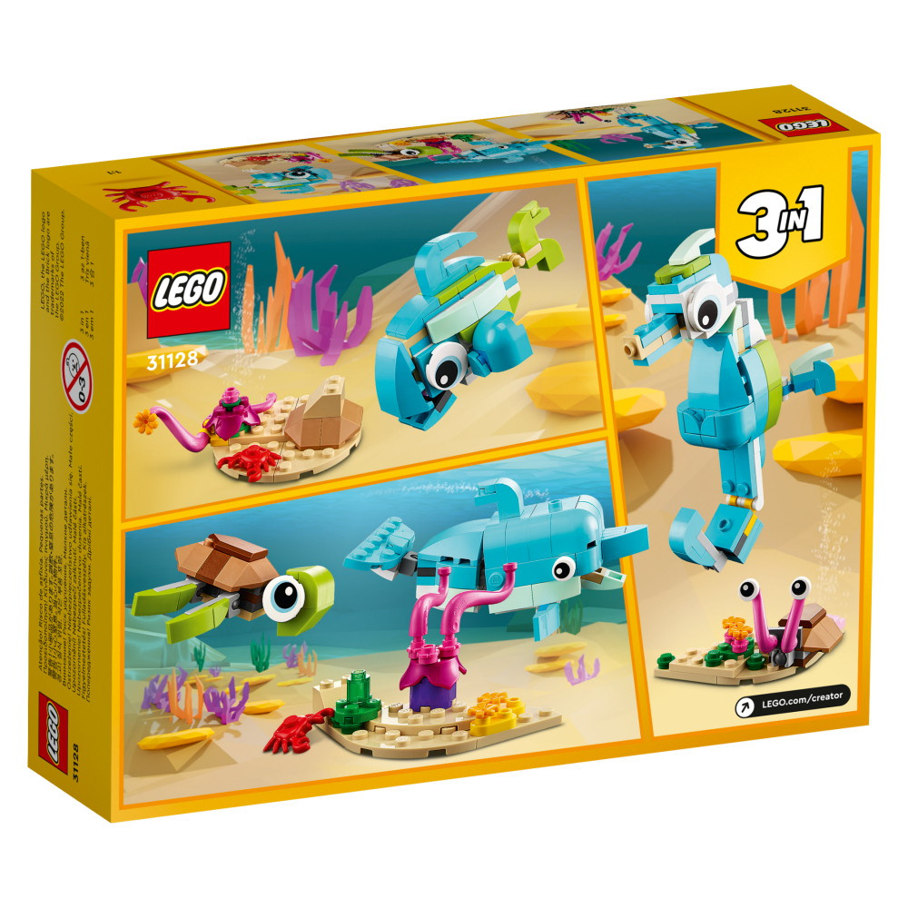 LEGO Creator - Delfin och sköldpadda