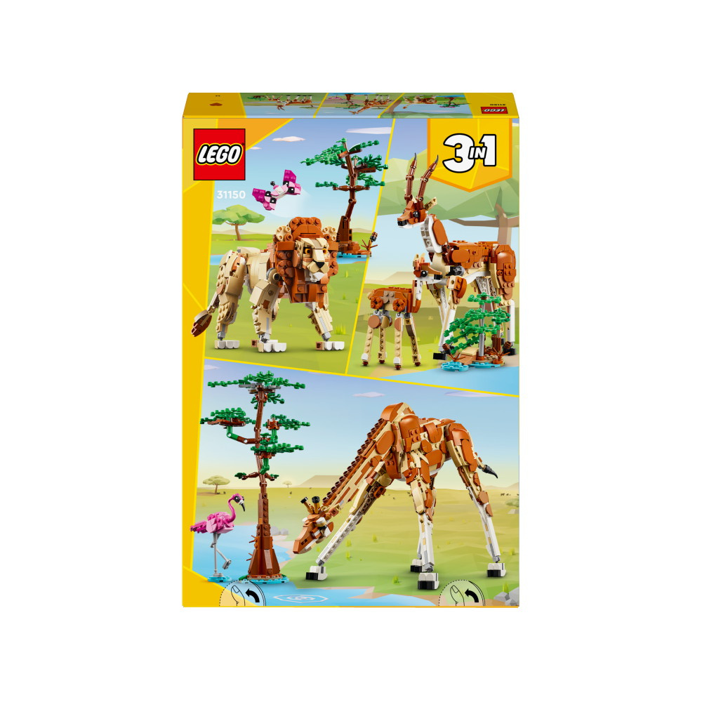 LEGO Creator - Vilda safaridjur